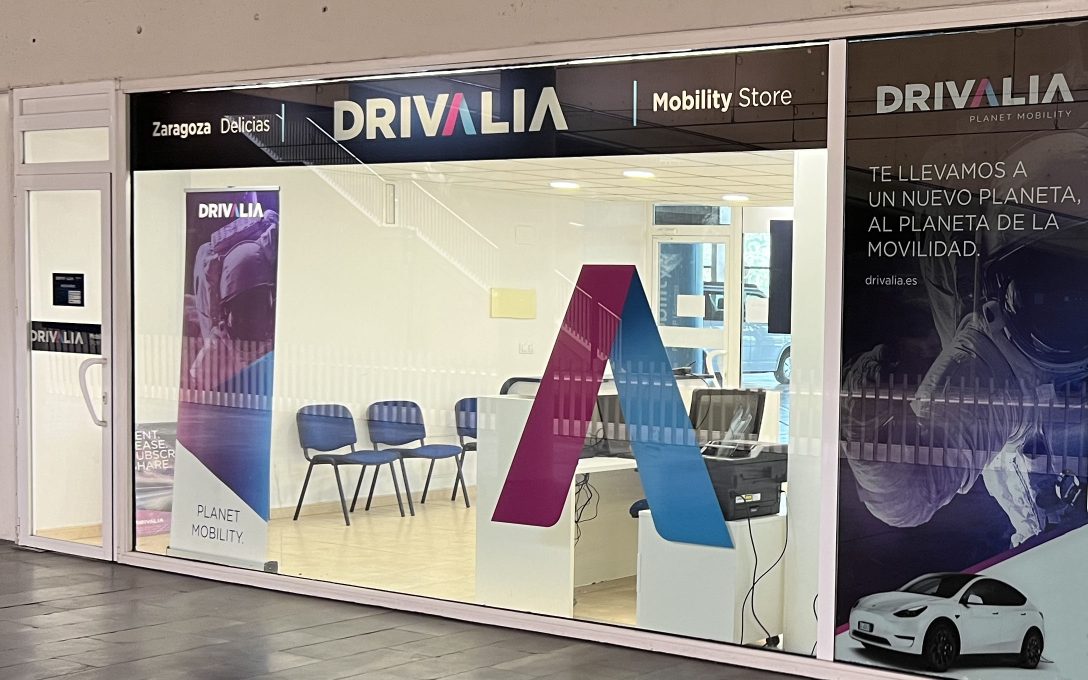 DRIVALIA DEBUTA EN ZARAGOZA CON DOS NUEVOS MOBILITY STORE